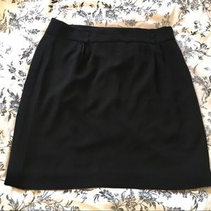 LOFT Black Skirt with Belt Loops